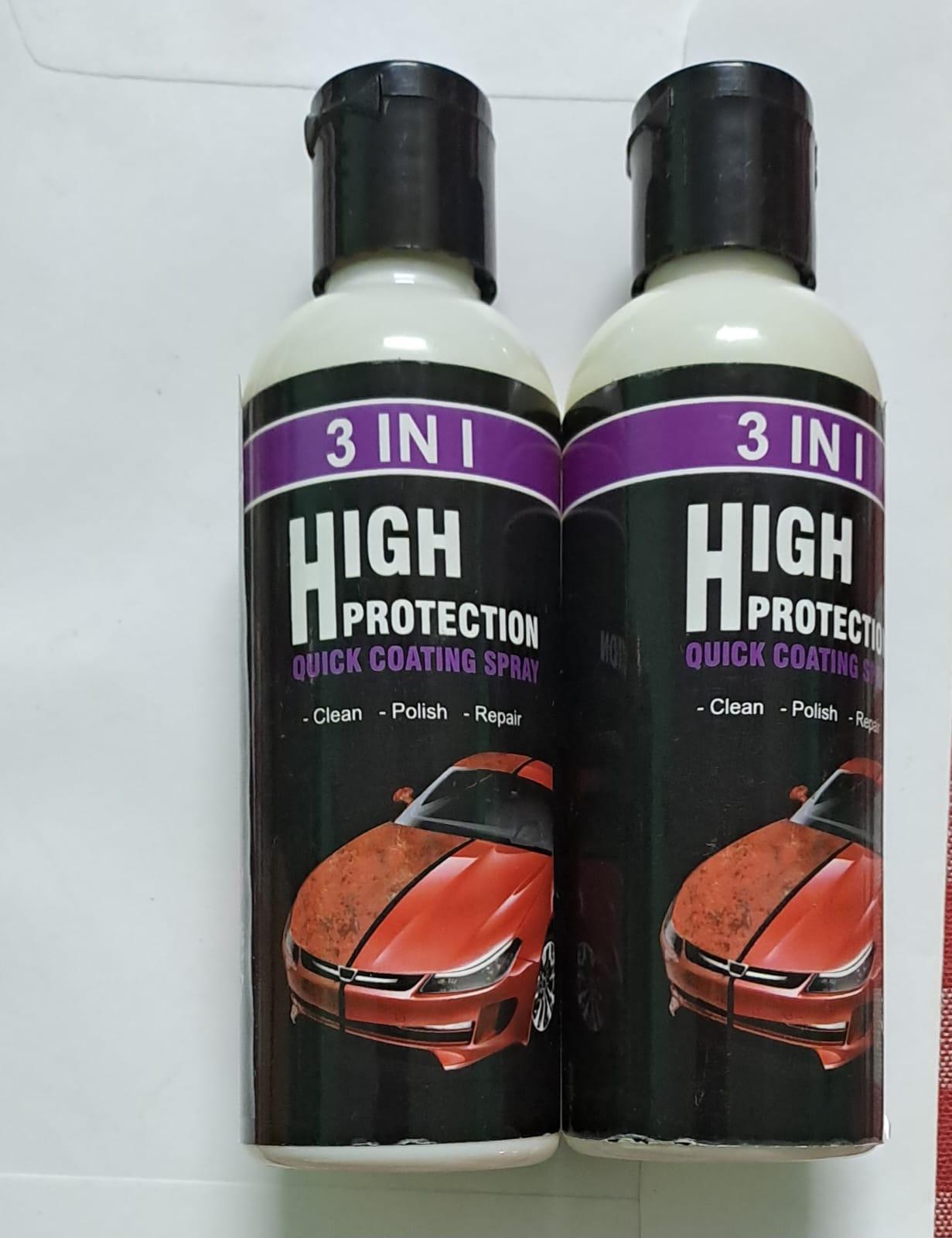 Hydrophobic Nano Car Polish Spray.